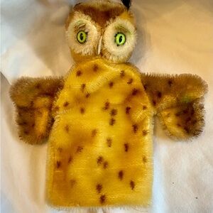 Vintage Steiff Owl Hand Puppet